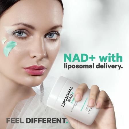 Codeage Liposomal Nad+ Eternal, Nicotinamide Adenine Dinucleotide, Nad+ Liposomal Cu Betaina Tmg, 60 Cps [6]