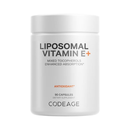 Afectiuni Frecvente - Codeage Liposomal Vitamin E, Vitamina E Liposomala, 90 Cps
