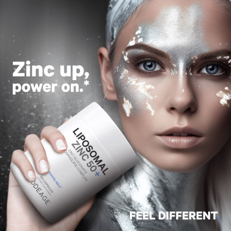 Codeage Liposomal Zinc 50+, Zinc Lipozomal 50+ Complex De Fosfolipide, 100 Cps [8]