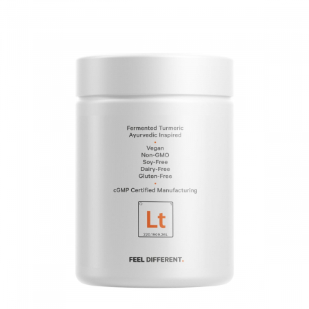 Codeage  Turmeric Lipozomal Fermentat + Piper Negru,  Curcumin Si Ghimbir, 90 Cps [1]