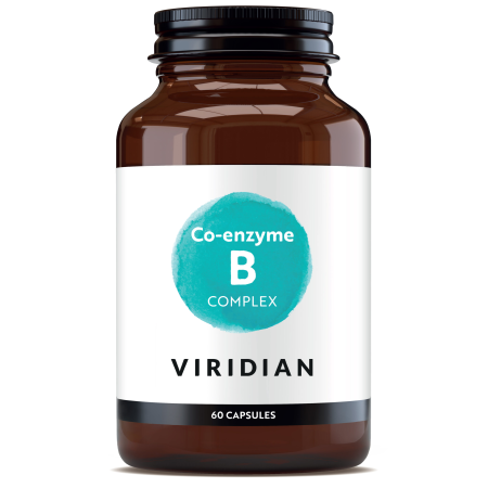 Vitamina B - Coenzima B Complex Viridian, 30 capsule - vitamine B cu forme coenzimatice, magneziu și vitamina C