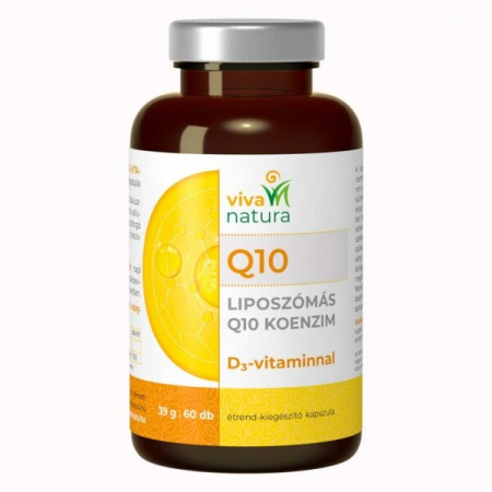 Sistem reproducator/endocrin - Coenzima Q10 Lipozomal cu vitamina D3 capsule, 60 buc