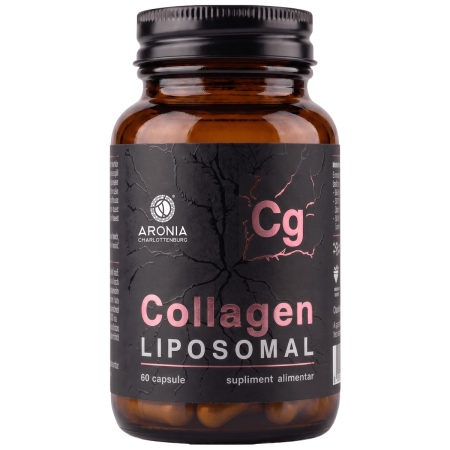 Colagen - Colagen Lipozomal, 350 mg colagen marin hidrolizat, 60 capsule – susținerea pielii și confortului în mișcare