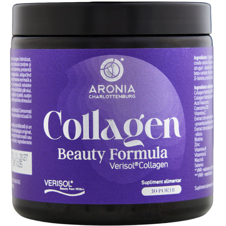 Suplimente alimentare - Collagen Beauty Formula — ritual zilnic de frumusețe, cu Colagen Verisol®, Coenzima Q10, CaroCare® Beta-Caroten, Acid Hialuronic, Biotina, plante și nutrienți esențiali
