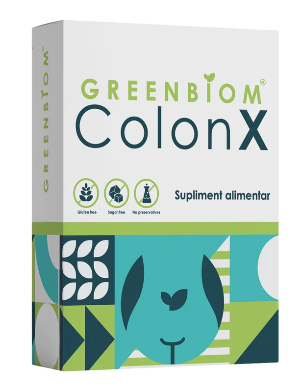 Protocoale - recomandari farmacist - COLON X ( PREBIOTIC – DETOXIFIERE COLON, ECHILIBRARE FLORA INTESTINALA) *30 cps