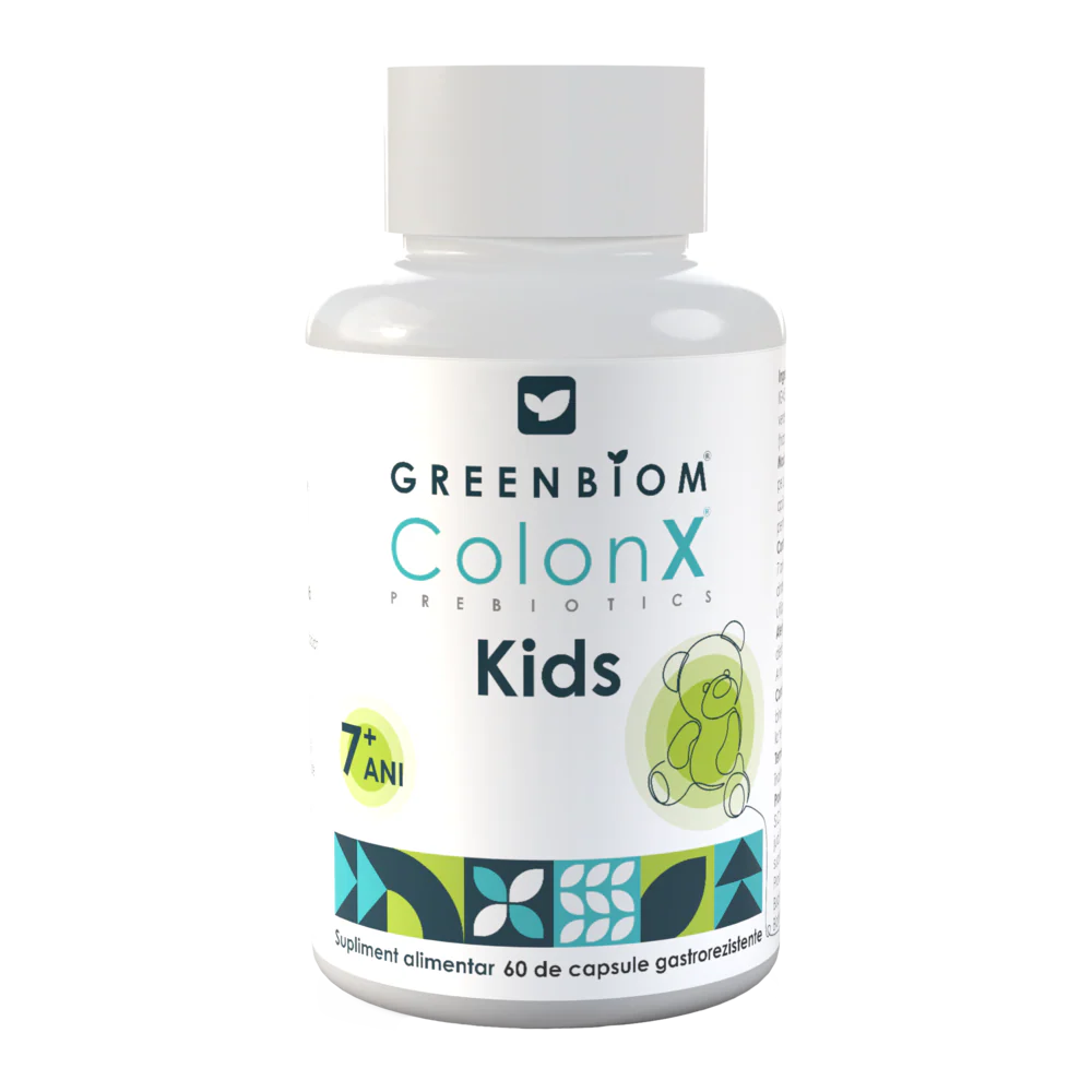 Suplimente Copii - ColonX Kids– PREBIOTIC PENTRU ECHILIBRUL FLOREI INTESTINALE ȘI SUSȚINEREA DIGESTIEI LA COPII 7+