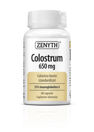 Imunitate - Colostru 650 mg – 60 capsule | Imunitate puternică, regenerare și protecție intestinală