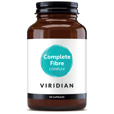 Afectiuni Frecvente - Complex de Fibre Complete Viridian, 90 capsule vegetale - cu in, psyllium, pectină și FOS