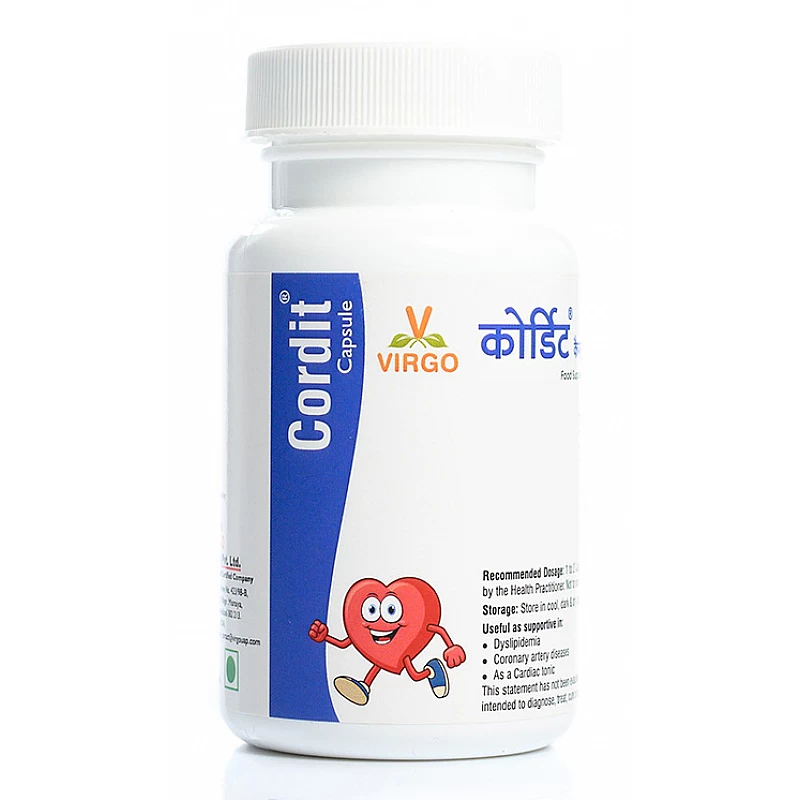 Sistem cardiovascular - Cordit (mentinerea unui nivel normal al tensiunii arteriale, PROTECTOR CARDIOVASCULAR) 60caps, 450mg