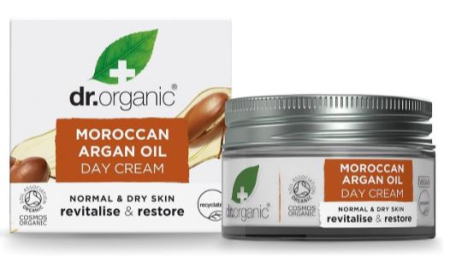 Ingrijire personala - Cremă de zi cu ulei de argan 50 ml - ten normal spre uscat