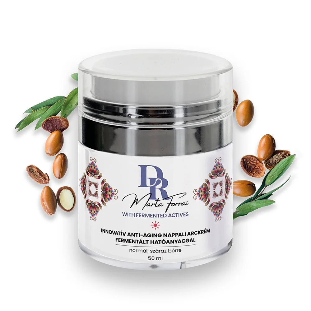 Ingrijire personala & Cosmetice - Crema faciala de zi anti-imbatranire  cu active fermentate Dr. Marta Forrai   50 ml BIO