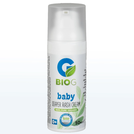 Cosmetice - Cremă Naturală pentru Iritații de Scutec BIO G BABY 50 ml - cu Zinc, Gălbenele, Propolis și Ceară de Albine
