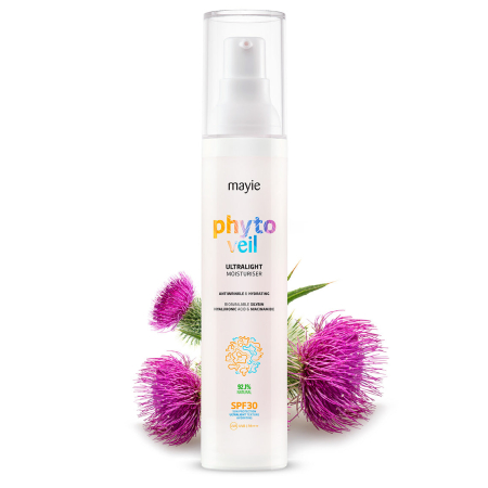 Cosmetice - Cremă Ultralejeră cu Silybin și SPF30, Phyto Veil Ultralight Moisturiser - 50ml