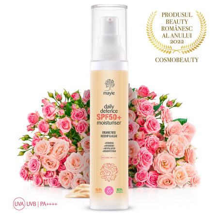 Cosmetice - Cremă Ultralejeră cu SPF, Daily Defence SPF Moisturiser - 50ml