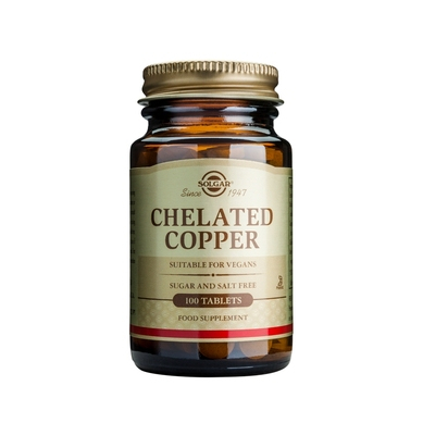 Suplimente alimentare - CUPRU CHELAT 100 TABLETE