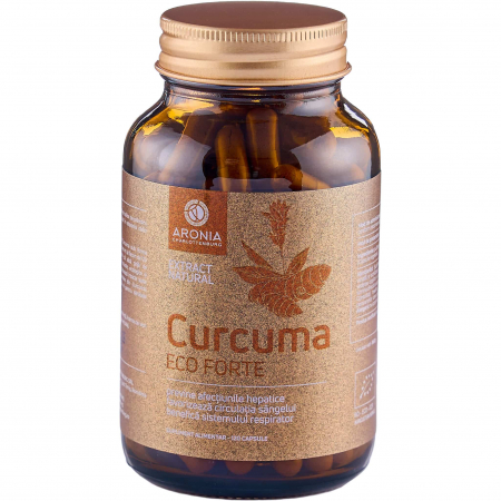 Suplimente alimentare - Curcuma ECO Forte 120 Capsule