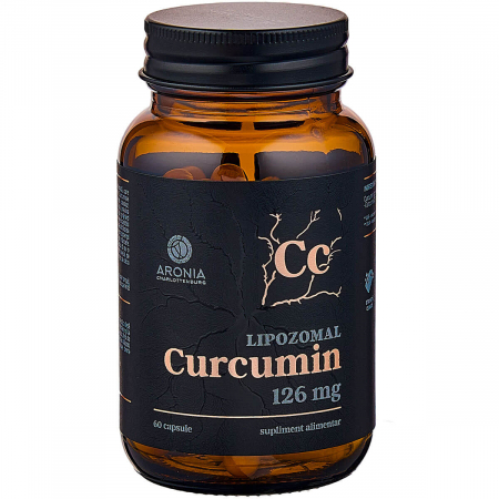 Suplimente alimentare - Curcumin Lipozomal — 60 capsule care conțin Curcumină și au capacitate de absorbție de peste 99% în organism