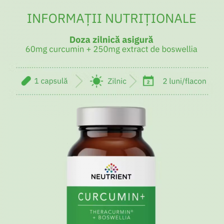 Curcumin Theracurmin Plus Boswellia Phytosome (60 capsule), Neutrient [14]