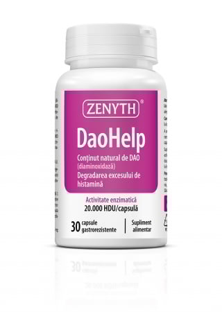 DaoHelp (pentru intoleranta la histamina) * 30 cps