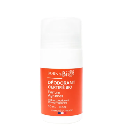 Deodorant Bio Roll-on Citrice Proaspete 50 ml Born to Bio [0]
