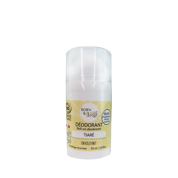 Cosmetice - Deodorant Bio Roll-on Monoi Tiare 50 ml Born to Bio