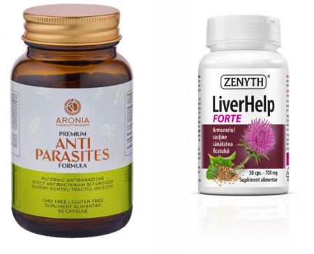 Protocoale - recomandari farmacist - Deparazitare completa ADULTI ( paraziti, bacterii rele, ciuperci)
