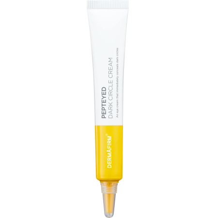 Cosmetice - Dermafirm Pepteyed Dark Circle Cream 15 g - Cremă de Ochi cu Peptide, Niacinamidă și Vitamina C pentru Cearcăne și Luminozitate