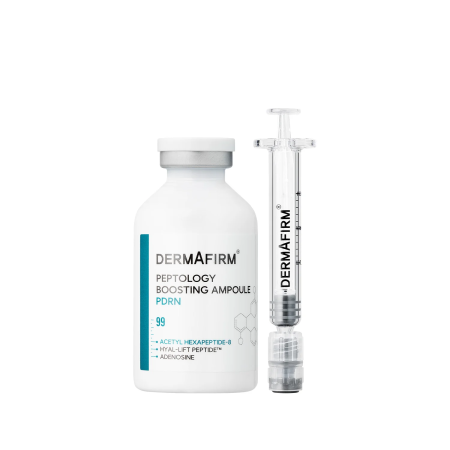 Cosmetice - Dermafirm Peptology Boosting Ampoule PDRN 30 ml - Ser cu PDRN-4D™, Peptide, Niacinamidă și Acid Hialuronic pentru Fermitate și Elasticitate