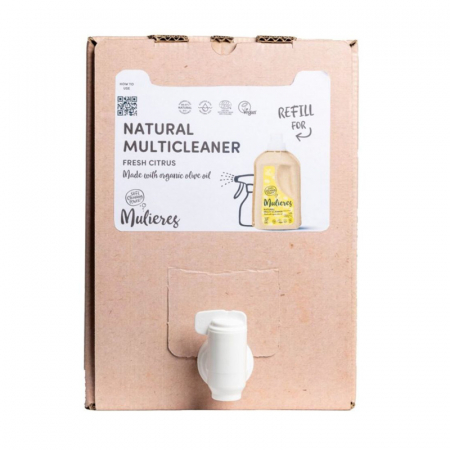 Detergenti & Curatenie - Detergent concentrat multi cleaner cu 99% ingrediente naturale Fresh Citrus (15L), Mulieres