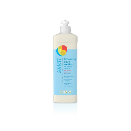 Cosmetice - Detergent lichid pentru vase sensitive ecologic 1l Sonett