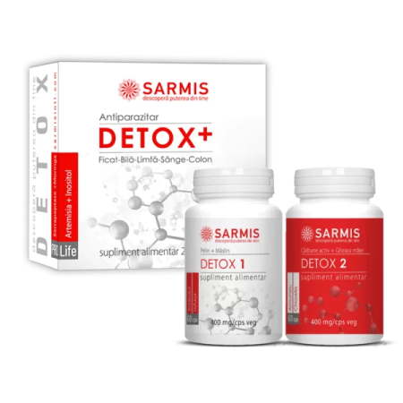 Suplimente alimentare - DETOX + cu Bromelaina