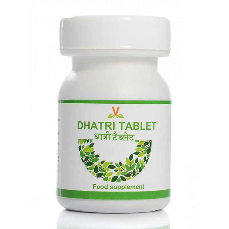 Suplimente Ayurvedice - Dhatri Tablet- Remediu pentru Ulcer Gastric Regenerare Membrana 80 pastile 250 mg