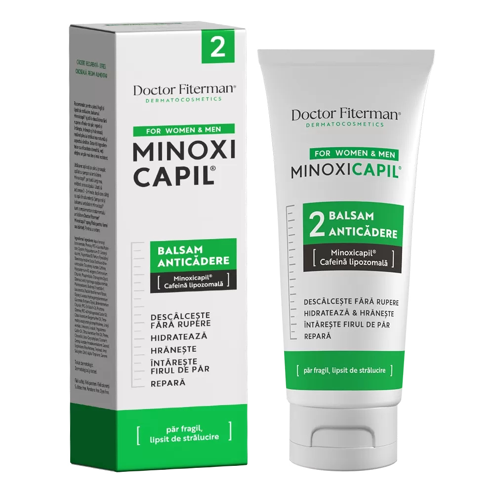 Suplimente Par - Doctor Fiterman Minoxicapil balsam de par ( Recomandat pentru părul fragil și lipsit de strălucire)* 200 ml