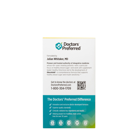 Doctorâ€™s Preferred Glucogold With Berberine, Formula Avansata Pentru Reducerea Glicemiei Cu Berberina, 90 Tb [4]