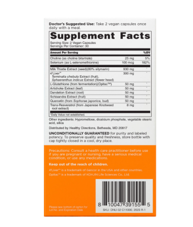Doctors' Preferred Liver Plus Revive And Restore, Formula Avansata Pentru Detoxifierea Si Regenerarea Ficatului, 60 Cps [3]