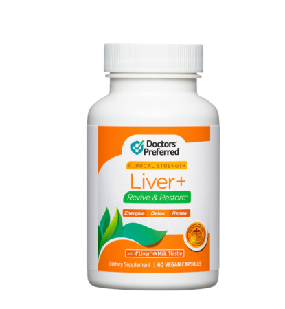 Doctors' Preferred Liver Plus Revive And Restore, Formula Avansata Pentru Detoxifierea Si Regenerarea Ficatului, 60 Cps [1]