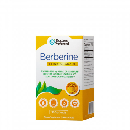 Capsule/comprimate/siropuri - Doctors’ Prefered® Berberine Clinical Grade, Berberina 500 Mg, 90 Cps