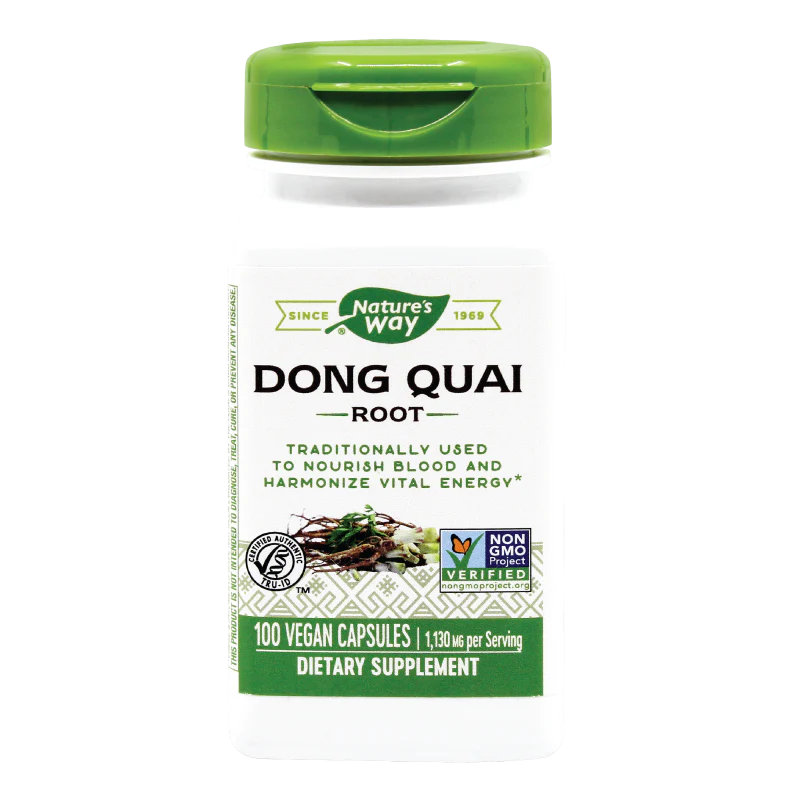 Suplimente alimentare - Dong Quai 565mg 100 caps veg(echilibrarea sistemului hormonal , menopauza,menstruatie)