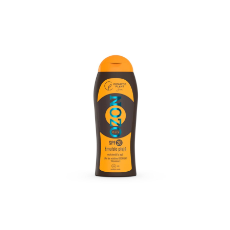 Cosmetice - Emulsie de plajă OZON rezistentă la apă SPF 20, 200 ml, Cosmetic Plant - protecție UVA/UVB și îngrijire calmantă
