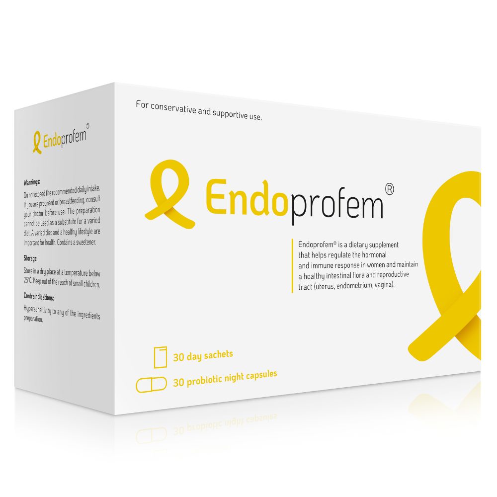 Suplimente alimentare - EndoProfem    - Endometrioza, Adenomioza,boala inflamatorie pelvina si infectii urinare recurente