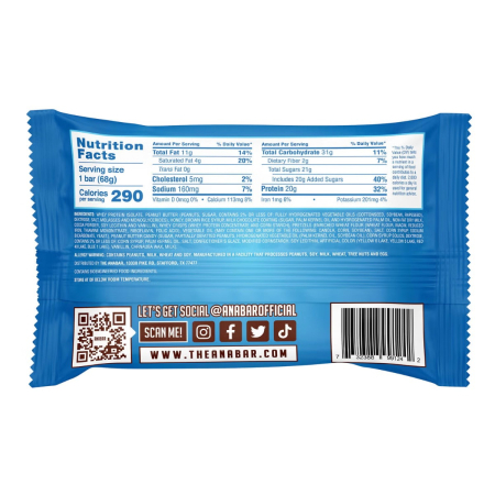 Final Boss Performance Anabar Monster Cookie Crunch, Baton Proteic Cu Aroma De Prajitura Crocanta, 68 G [1]