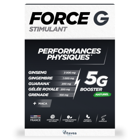 Vitaveea si Densmare 20% - Force G Stimulant, performanță fizică, 10 fiole, 100 ml