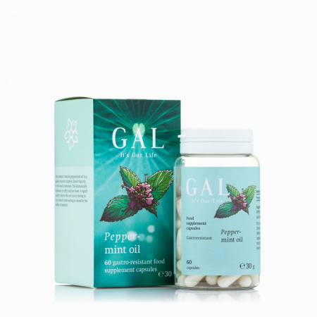 Sistem digestiv - GAL Ulei de menta piperata, 60 caps