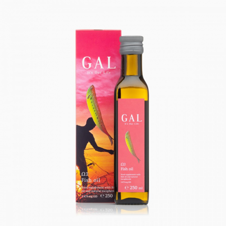 Suplimente Piele - GAL Ulei de peste – 3475 mg Omega 3, 250 ml