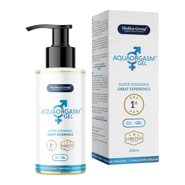 Gel Aqua Orgasm Gel, unisex, pentru stimulare și intensificare orgasm, efect de răcire, 150 ml [1]