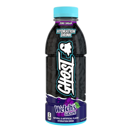 Ghost Hydration Drink With Welch's Grape Flavor, Bautura Hidratanta Cu Aroma De Struguri Welch's, 500 Ml [0]