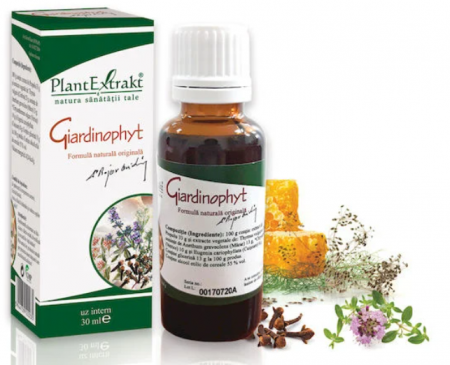 Protocoale - recomandari farmacist - Giardinophyt, 30 ml(deparazitare copii peste 2 ani)