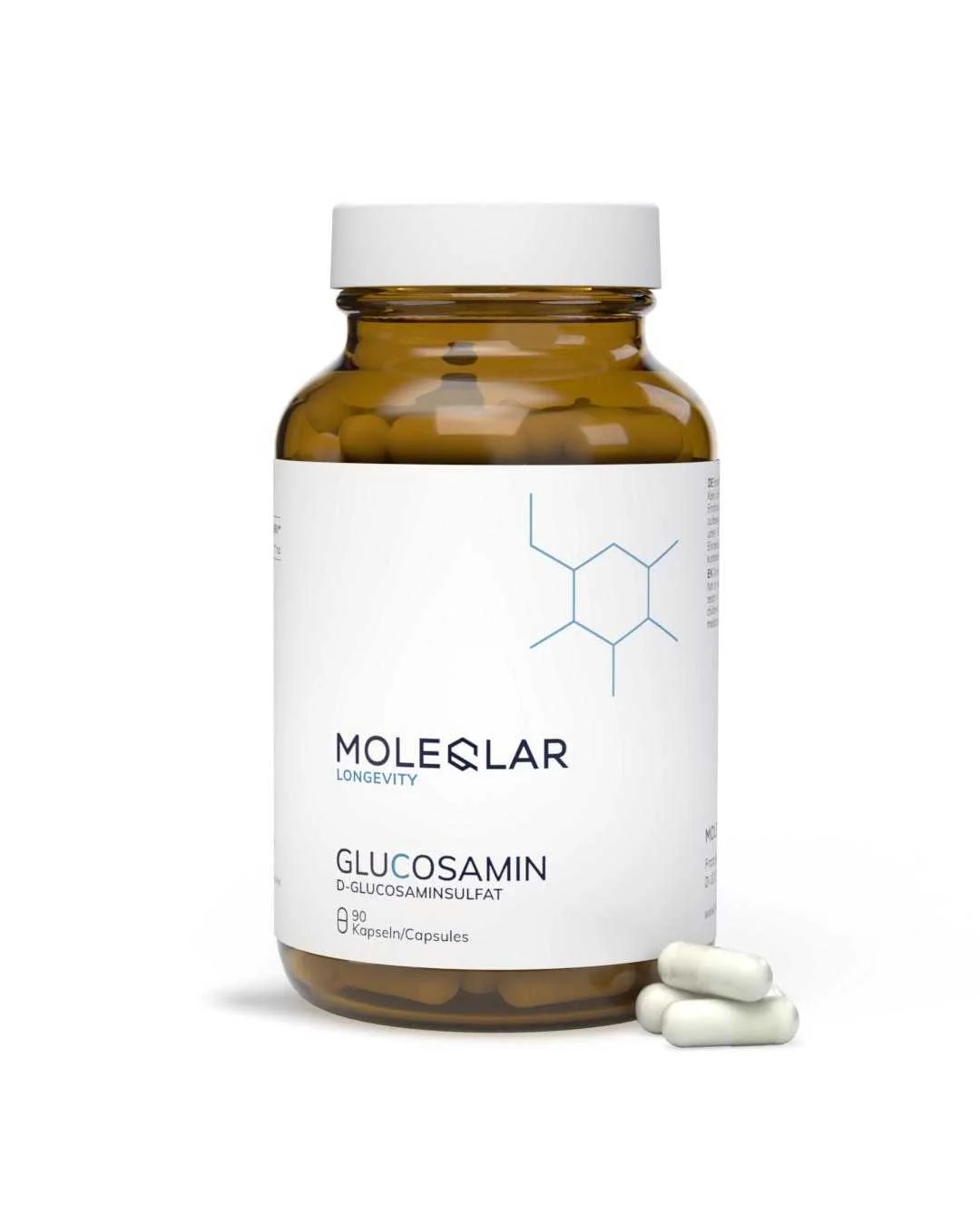 Suplimente alimentare - Glucozamina, sulfat de glucozamina, pentru dureri articulare, 90 cps