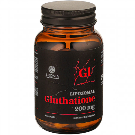 Suplimente alimentare - Glutathione Lipozomal la 200mg — 60 capsule cu un antioxidant puternic, care protejează ficatul, celulele și sistemul imunitar