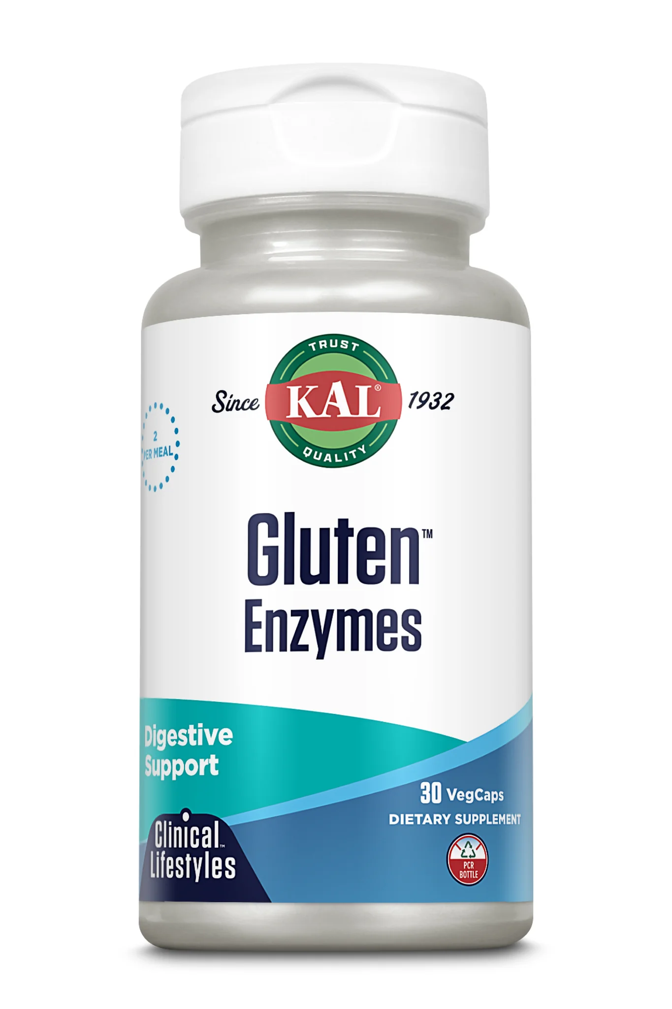 Suplimente alimentare - Gluten Enzymes 30 caps veg(enzime pt digestia glutenului,intoleranta la gluten)